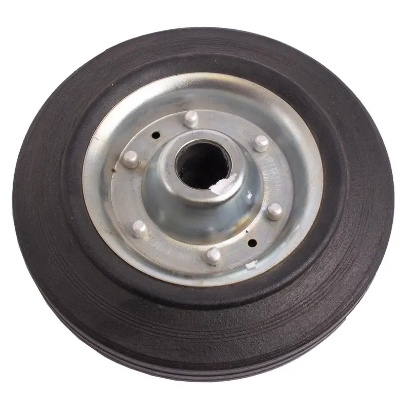160 Mm (6") Steel Jockey Wheel – Heavy-Duty Replacement For Caravans & Trailers 1