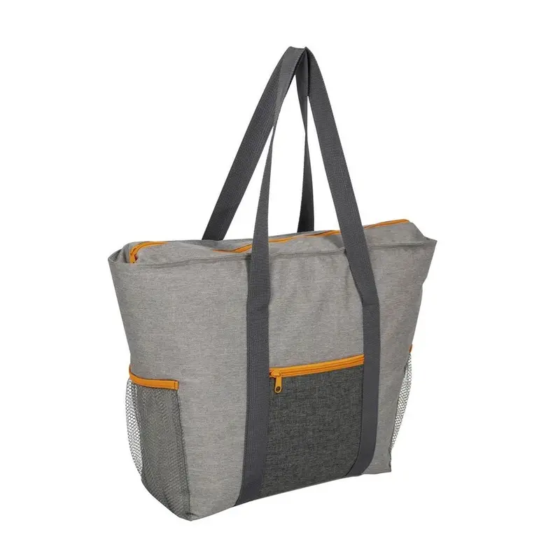 18-Liter Grey Beach Cooler Bag – Insulated & Portable 1