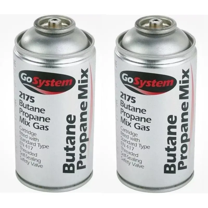 2-Pack Gosystem Butane-Propane Blend Gas Cartridge Model 2175 – 170G (306Ml) 1