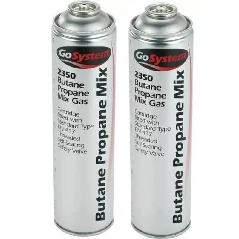 2-Pack Gosystem Butane-Propane Mixed Gas Cartridge – 350G (631Ml) 1