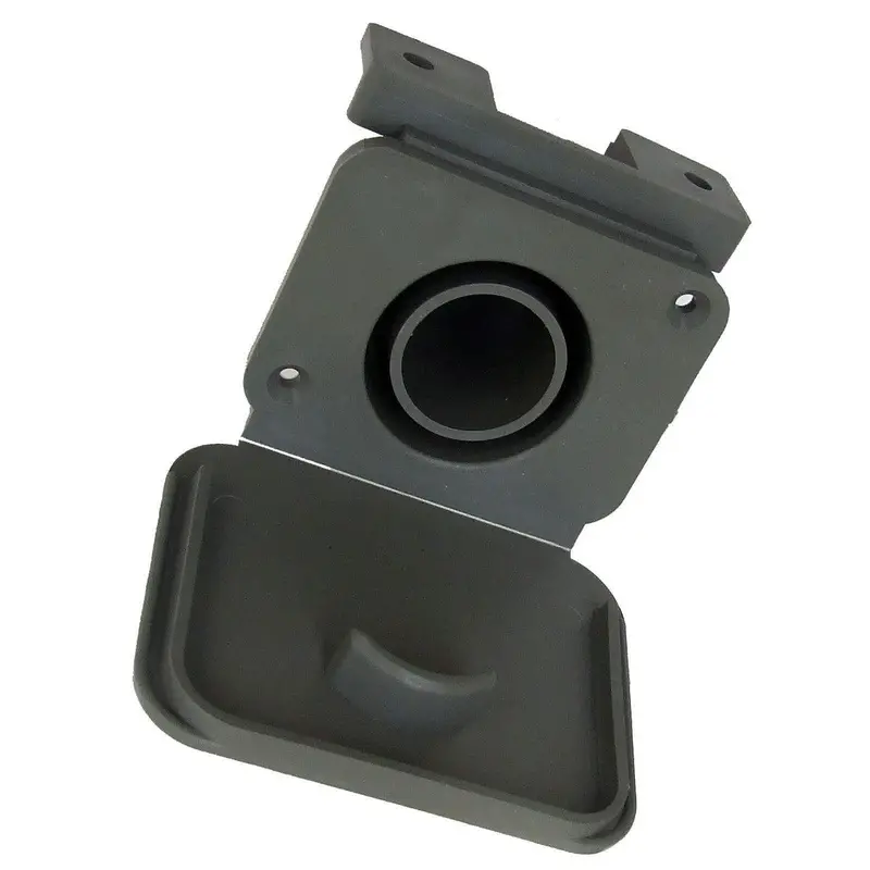 28Mm Grey Waste Water Outlet Socket With Flap – Durable Drain Connector For Caravans & Motorhomes 1