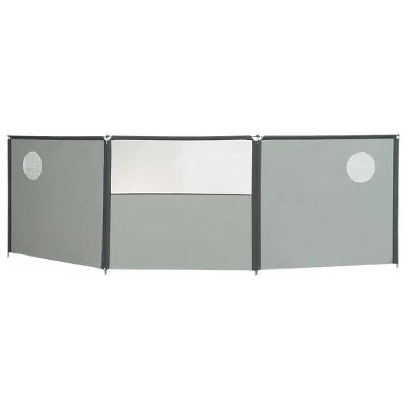 3-Sided Grey Flex Windscreen – Flexible & Compact 1