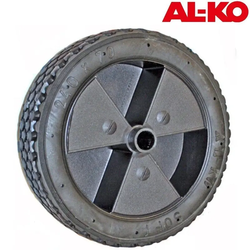 Al-Ko T240G Replacement Soft Wheel – 240Mm X 70Mm For Jockey Wheel Assemblies 1