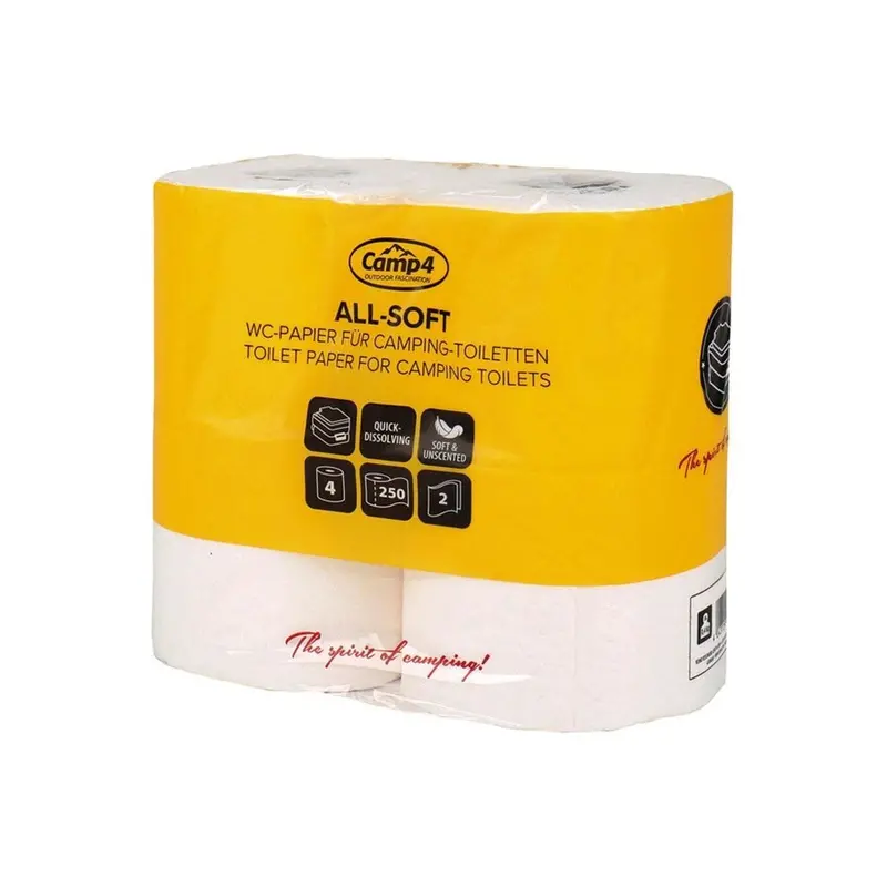 All Soft 2-Ply Toilet Roll – 4-Pack (Code 66334) 1