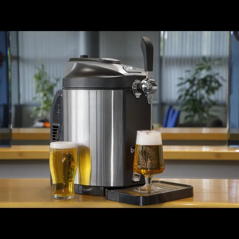 Baridi 5L Mini Keg Dispenser With Integrated Cooling & Tap 1