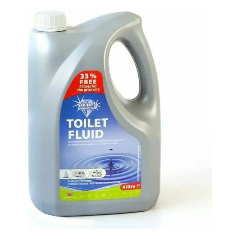 Blue Diamond 4L Concentrated Toilet Fluid – Eco-Friendly Waste Tank Treatment 1