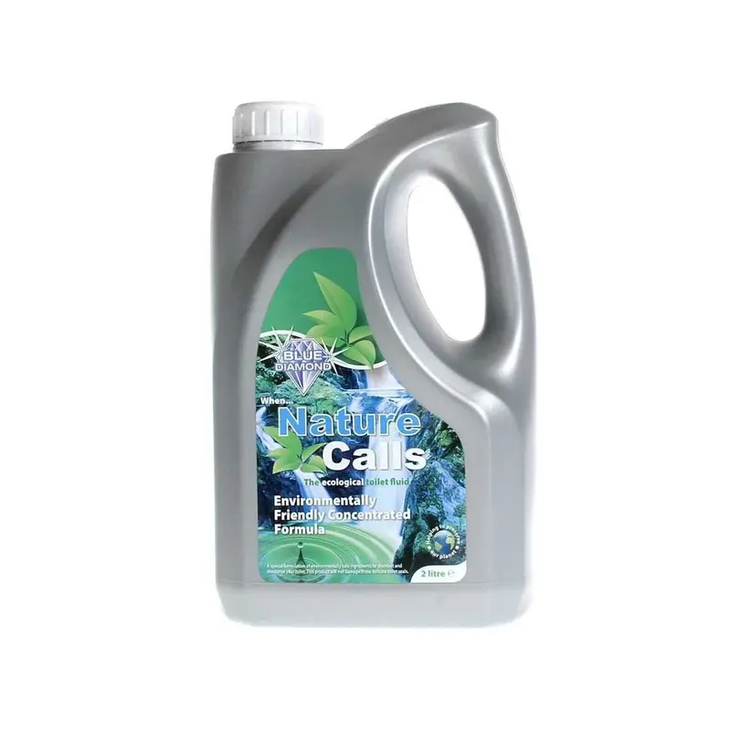 Blue Diamond When Nature Calls Eco Toilet Fluid – Concentrated 2L Formula For Cassette Toilets 1