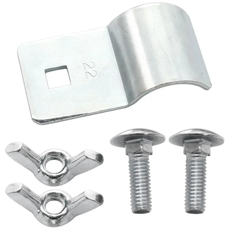 Butterfly-Style Pole End Clamp For 25–28Mm Tent Poles 1