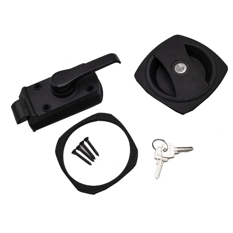 Caraloc 640 Right-Hand Complete Door Lock System – Interior + Exterior Units With Two Keys 1