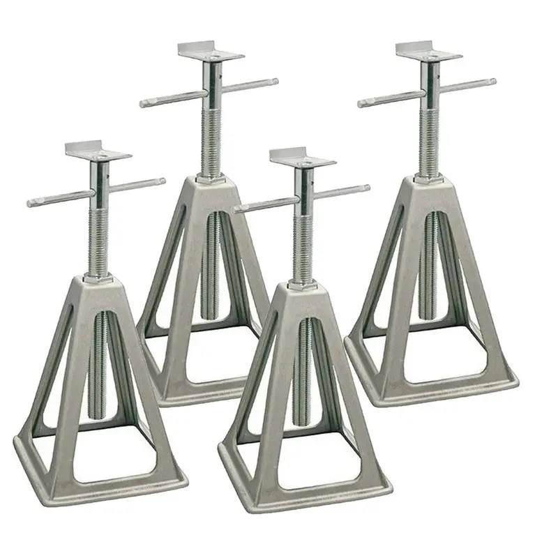 Carastack Aluminium Axle Leveller Set – 4-Piece Caravan Stabilisers 1
