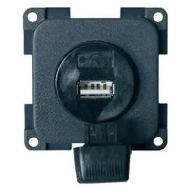 Cbe Dual Usb Socket – Grey Surface-Mount Charging Port (X270642B) 1