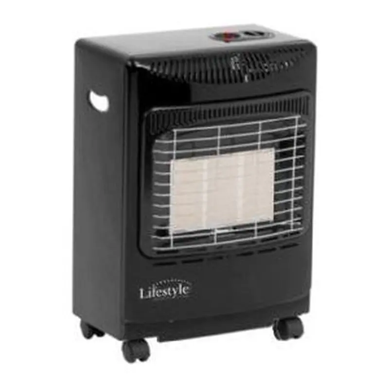 Compact Indoor Gas Heater – Portable 4.2 Kw Black Unit For Small Spaces (Model 505-120) 1