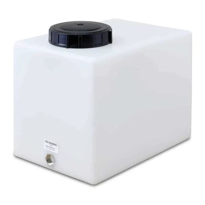 Cube-Shaped Polyethylene Water Tank – 36 Litre Capacity, Natural Colour 1