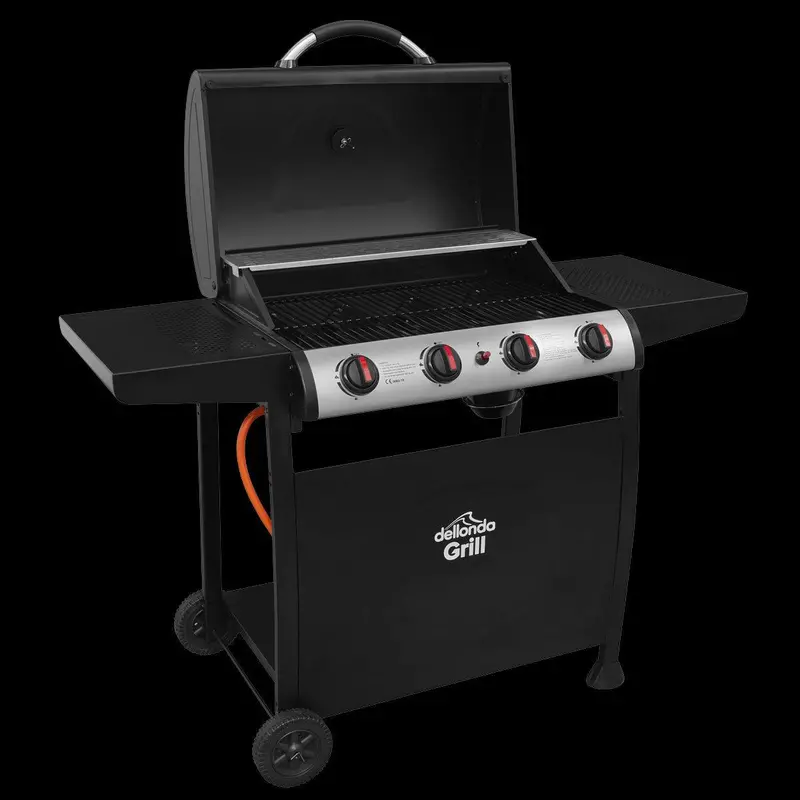 Dellonda 4-Burner Pro Gas Bbq Grill 1