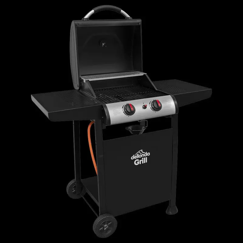Dellonda Portable 2-Burner Gas Bbq Grill 1
