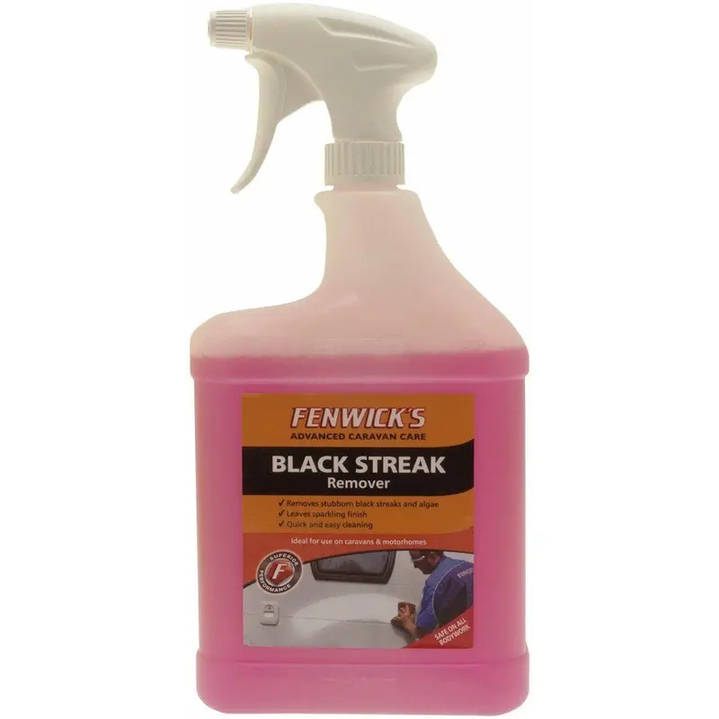 Fenwicks Black Streak Remover – 1L Targeted Cleaner For Rooftop & Exterior Grime On Caravans 1