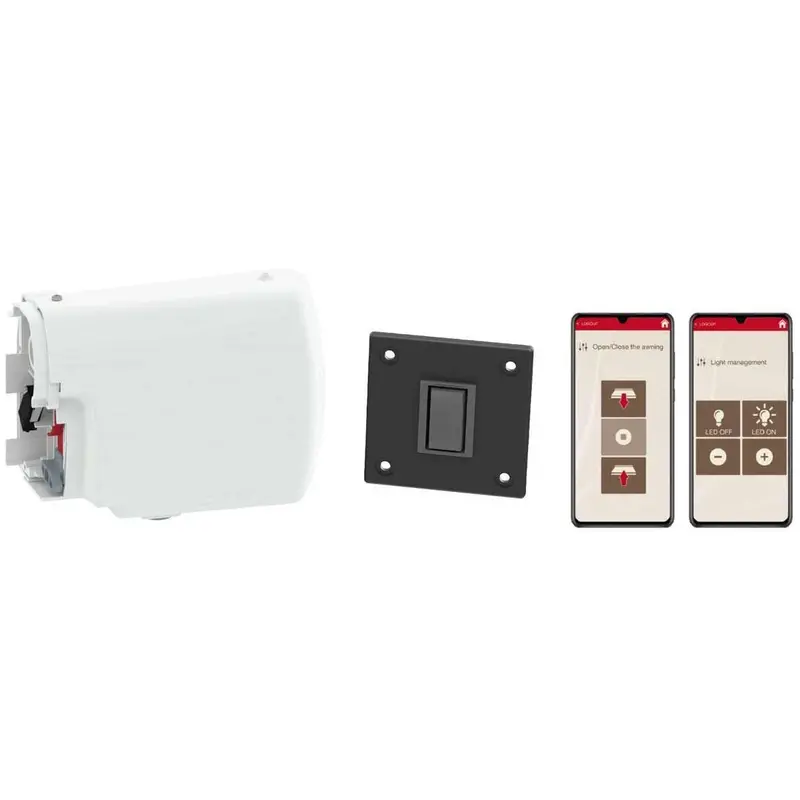 Fiamma 12V Advanced Motor Kit For F45S Awning (Polar White, 08455-01P) 1