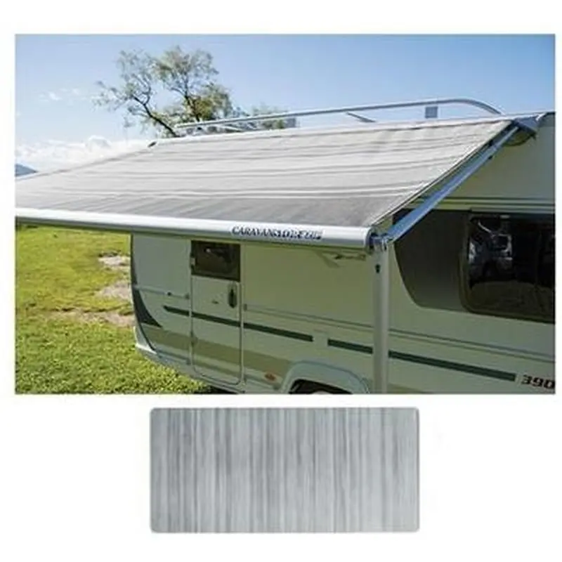 Fiamma Caravanstore Zip Top Xl 500 Canopy – Royal Grey Weather-Resistant Awning Extension 1