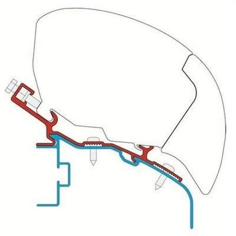 Fiamma F80/F65 Adapter Kit For Elddis Awnings – 4M Length, 98655-630 1