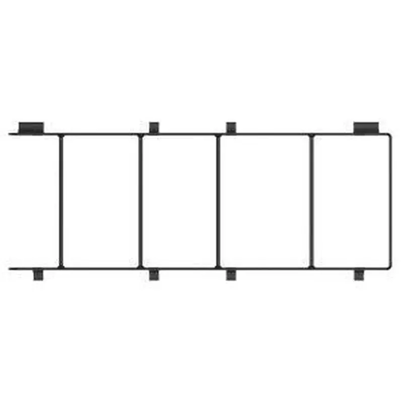Fiamma Roof Rail Kit For Ducato – Deep Black Anodized Finish 1