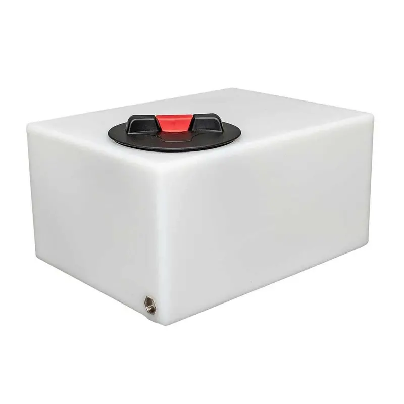 Flat-Shaped 75-Litre Fresh Water Tank – Natural Polyethylene Finish 1