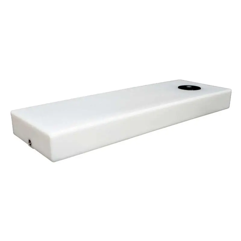Flat-Sided 51-Litre Natural-Coloured Water Storage Tank 1