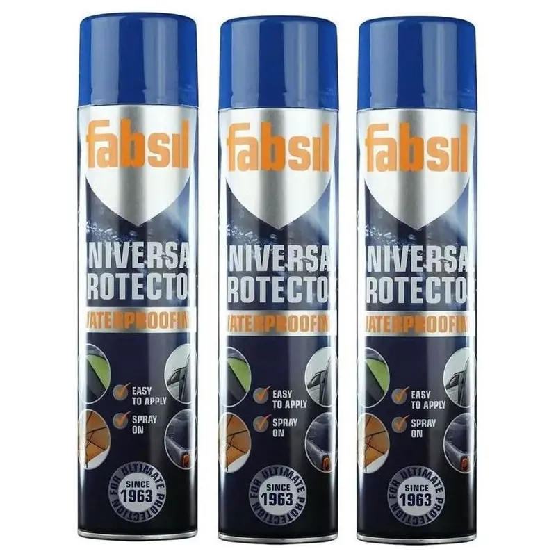 Grangers Fabsil Reproofing Spray – Triple 600Ml Aerosol Set 1
