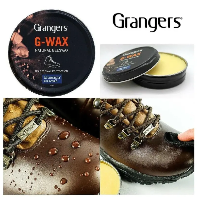 Grangers G-Wax Leather Waterproofing & Conditioning Polish (80G) 1