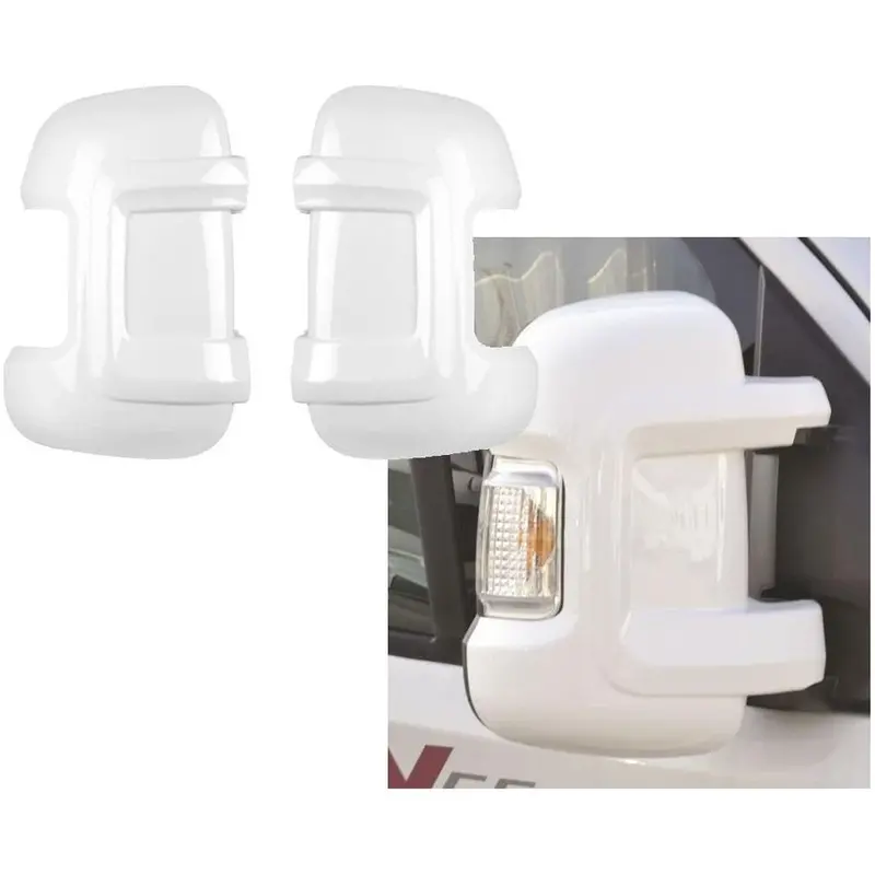 Htd Protect-It Short-Arm Mirror Protector – White, Fits Ducato/Relay/Boxer Vans (2006+) 1