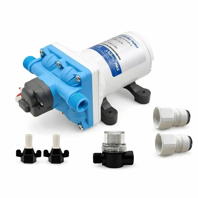 Liberty Max 7L 20 Psi 12V Dc Water Pump Kit – Compact Rv Pressure System 1
