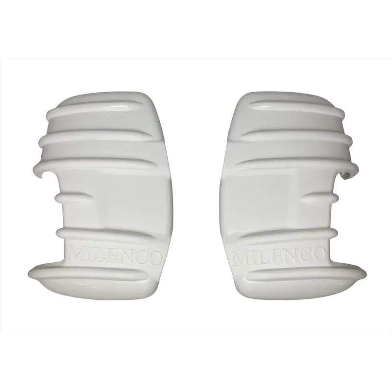 Milenco Twin-Arm Mirror Protectors For Ford Transit Mk8 – White Pair For Side Mirrors 1
