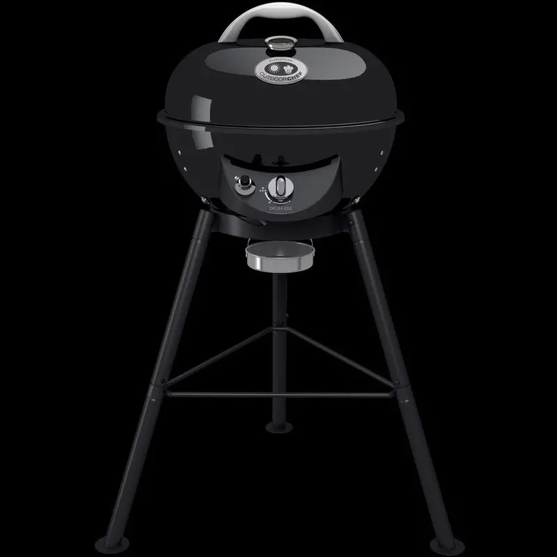 Outdoor Chef Chelsea City 420 Gas Kettle Bbq – Includes Tripod Stand & Lid For Outdoor Cooking 1