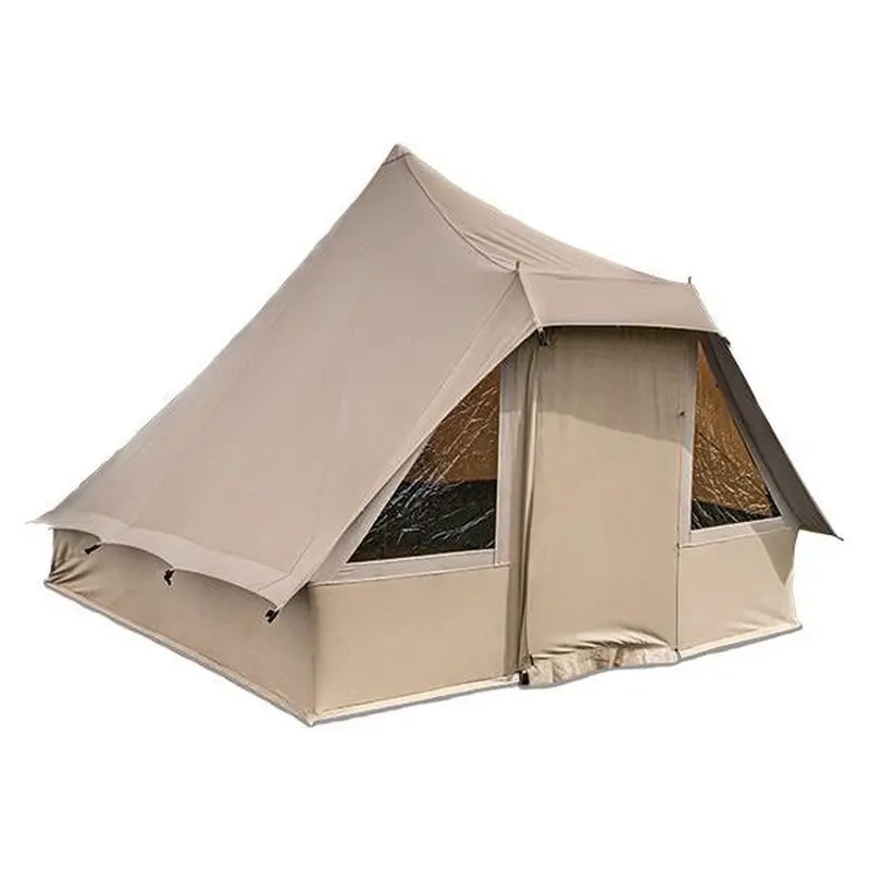 Quest Signature Gobi 4-Person Glamping Bell Tent – Premium Canvas Design 1