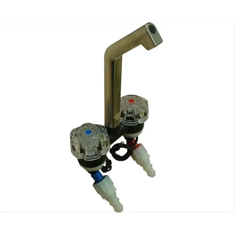 Reich Deluxe Matt Nickel Mixer Tap – Premium Kitchen Or Leisure Vehicle Faucet (541-180100Sk2) 1