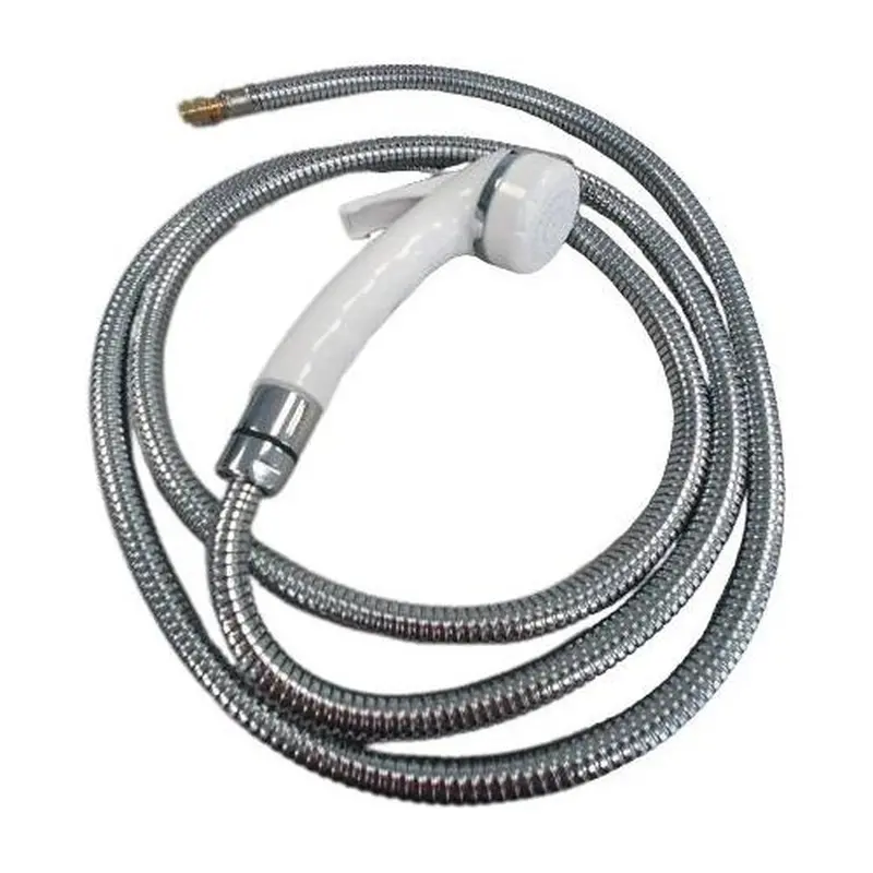 Reich External Shower Point Replacement Kit – Hose & Spray Head (White) For Motorhomes And Caravans 1
