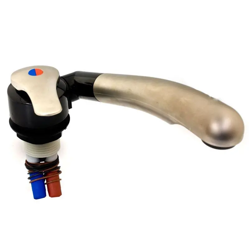 Reich Twist Single-Lever Mixer Tap – Right-Hand Mount, Black Matte Nickel Finish 575-041010Dpr9Sk2 1