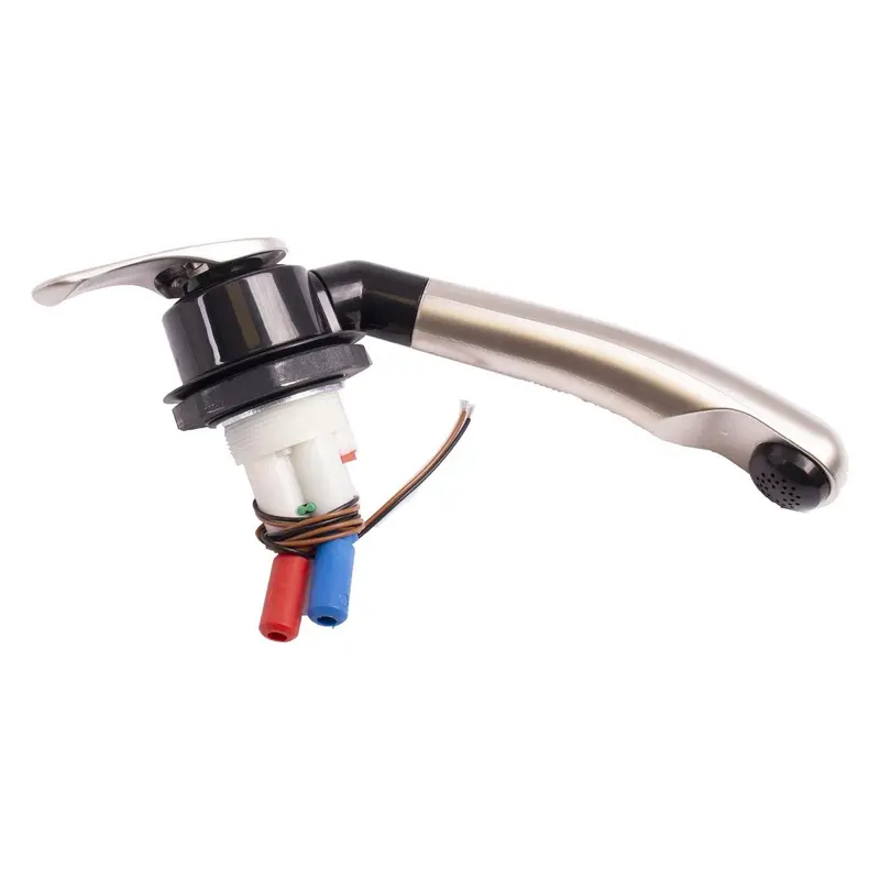 Reich Twist Swift Single-Lever Mixer Tap – Satin-Finish R/H Kitchen Faucet For Caravans & Motorhomes 1