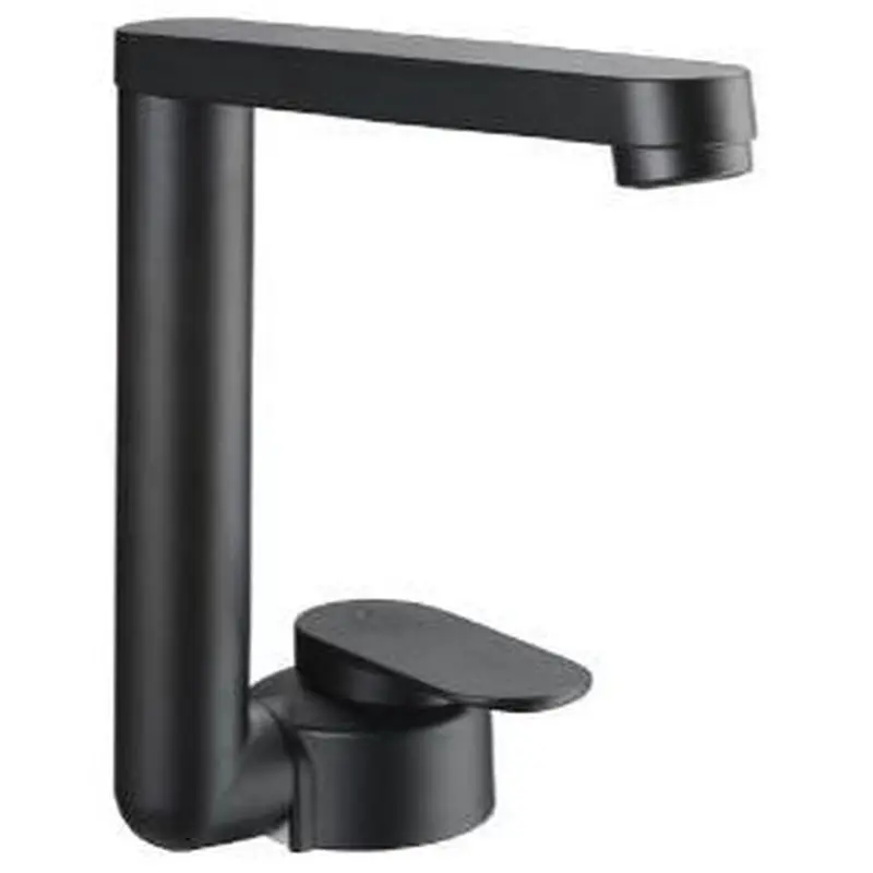 Reich Twister Mixer Tap – Black Flexible Pull-Out Faucet, 25 Cm Reach (575-7030001Psk2) 1