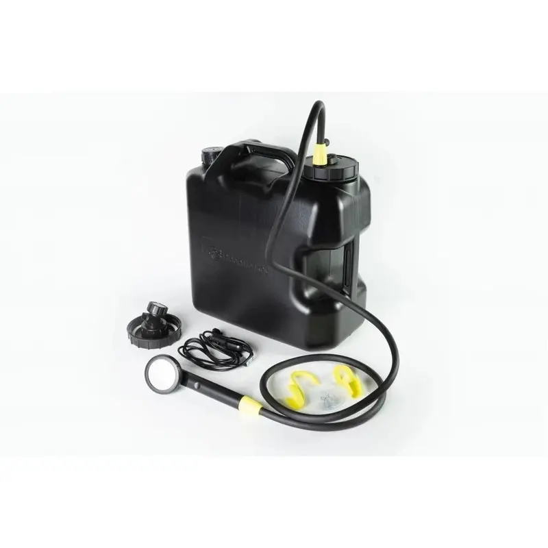 Ridgemonkey Outdoor Power Shower Kit – 20L Pump System For Camping & Fishing 1