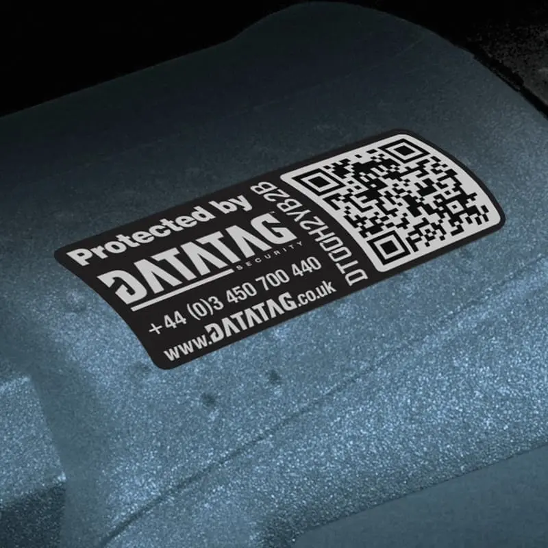 Roofbunk Datatag Vehicle & Roof Tent Security Registration Kit 1