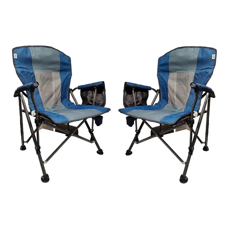 Royal Camping Chair Xl Deluxe – 2-Pack Folding Outdoor Seating For Caravans 1