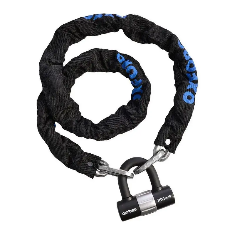 Sas 1.5-Meter Heavy-Duty 10Mm Security Chain With Padlock For Bikes, Caravans & Trailers 1