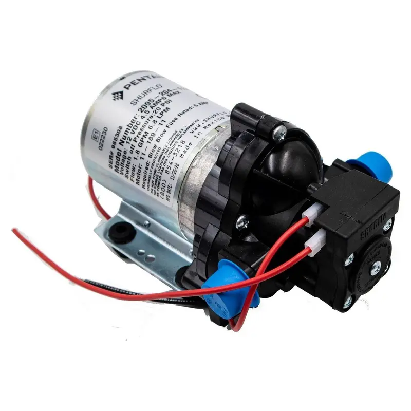 Shurflo Trail King 7L/Min 20 Psi Water Pump – Model 2095-204-112 For Mobile Applications 1