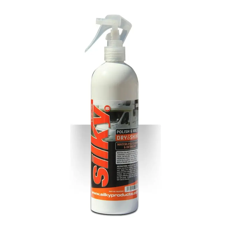 Silky Dry & Shine Waterless Car Detailing Spray (500Ml) 1