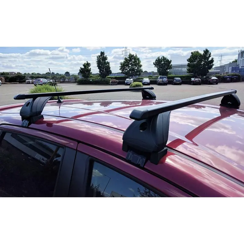 Skoda Rapid (2013–2019) 4-Door Roof Cross Bars – Summit Precision Fit 1