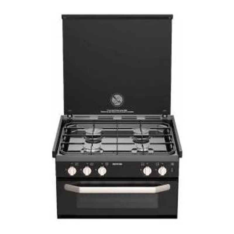 Spinflo K1540 Gas Hob & Grill Combo – Integrated Lid Shut-Off Safety (Shg41199-Sp) 1