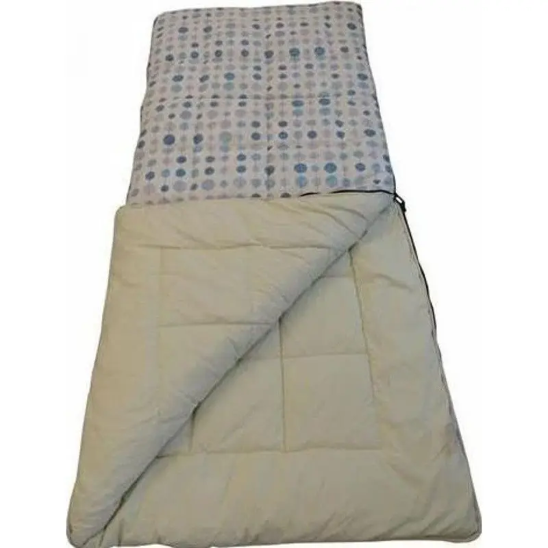 Sunncamp Blue Baubles King-Size Single Sleeping Bag – 450G/M² Insulated Comfort 1