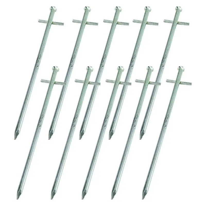 Tarzan Rock Pegs – 10-Pack Durable 23Cm Ground Anchors 1
