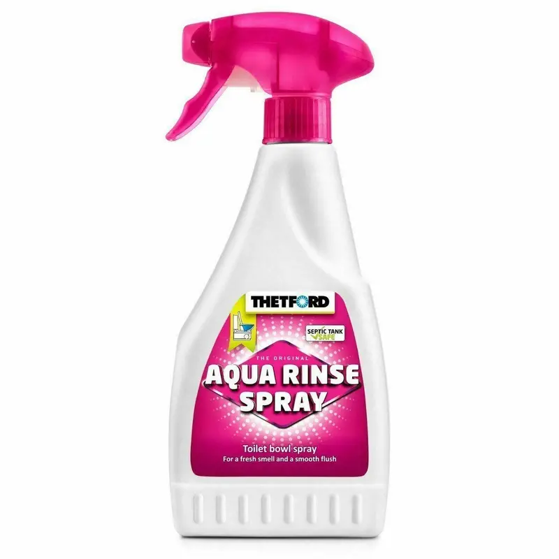 Thetford Aqua Rinse Cassette Toilet Cleaner – 500Ml Bowl & Seal Maintenance Spray 1