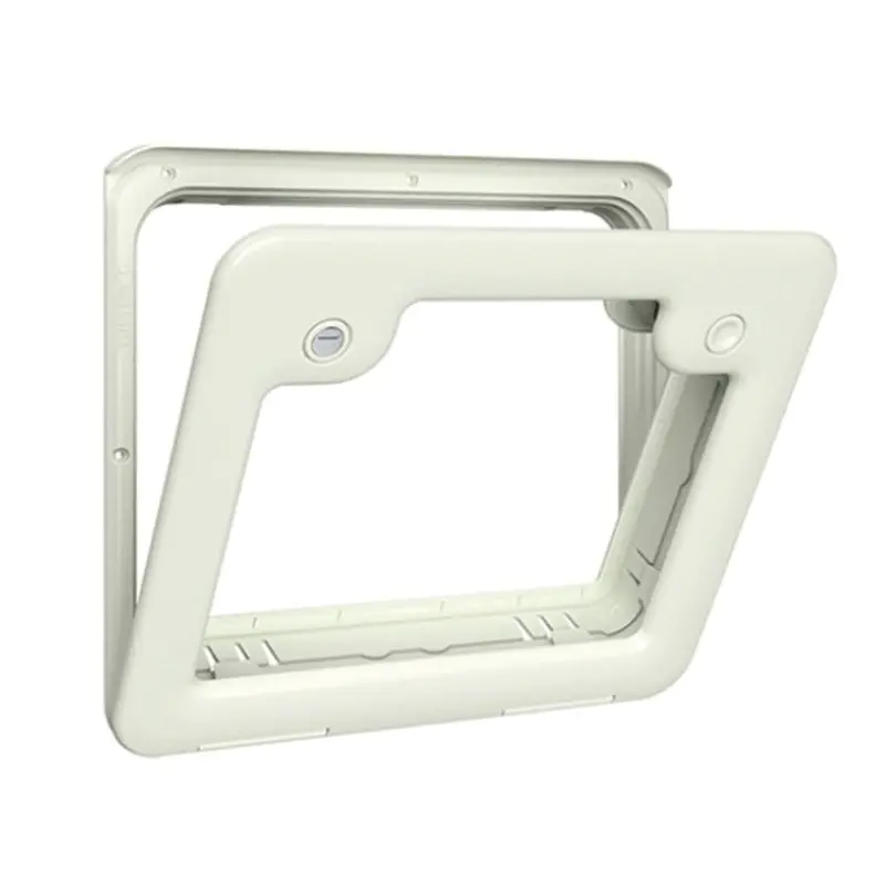 Thetford Cassette Door – Triple-Panel White Replacement For Portable Toilets 1